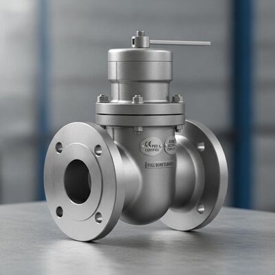 CE & PED گواهینامه ASME بخش I مطابق با کامل سوراخ فلنج بایلر ایمنی دریچه نجات