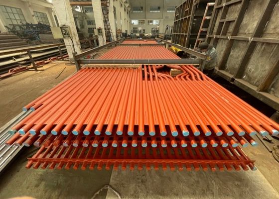 فلانژ قابل اعتماد اتصال دیگ بخاری قطعات معدنی فولاد کربن دیوار آب در دیگ