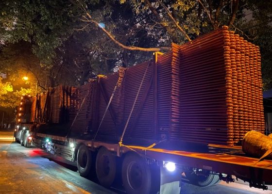 مبادلات گرما لوله مارپیچی فولاد کورتن فولاد ND 09CrCuSb