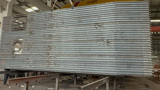 ISO/ASME/SGS Standard Welding Membrane Wall Boiler Parts پانل های دیواری آب