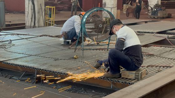 دیواره غشای دیگ بخار با کارایی انتقال گرما بالا برای گرم کردن سطح