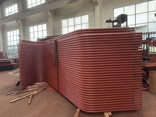 ISO/ASME/SGS Standard Welding Membrane Wall Boiler Parts پانل های دیواری آب
