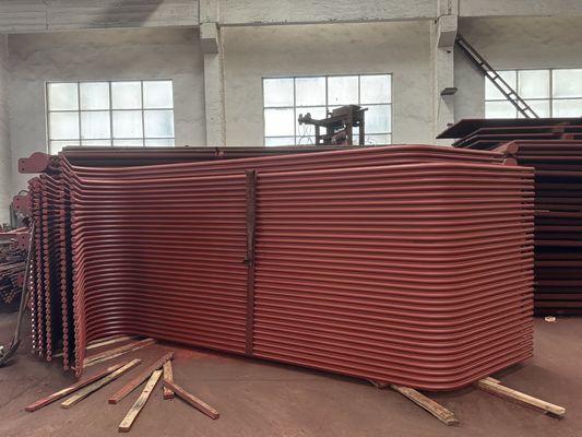 دیواره غشای دیگ بخار با کارایی انتقال گرما بالا برای گرم کردن سطح